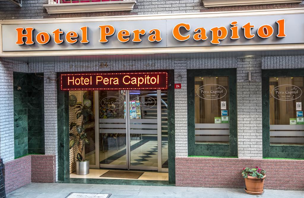 Hotel Pera Capitol Istanbul Exterior photo